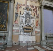 Florence Basilica di Santa Croce Interieur Tombe de Galileo