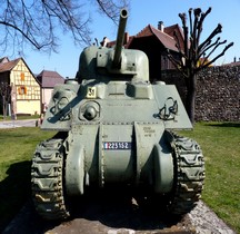 Char Moyen Sherman M4a4 Renard 1e RCA Kientzheim