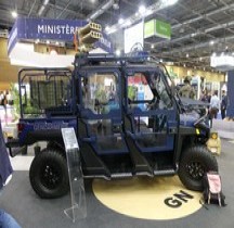 Polaris France Quad tactique 100 % électrique  Gendarmerie Eurostory 2026
