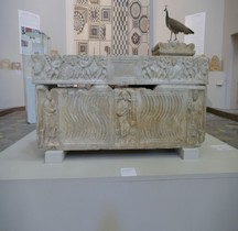 Rome Sarcophage Paleo Chrétien Strigiles Avignon Musée lapidaire