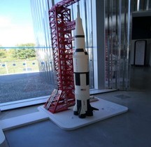 Rocketeyne Fusée 1967 Saturn V  Maquette Toulouse Cite Espace