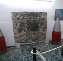 Corazzata 1915 Conte di Cavour Blason de Poupe Venise Museee naval