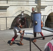 Gladiateur Combat Thrace vs Scutarius Arles 2014