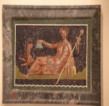 Mosaïque Rome Italie Herculanum Cardo III Insula III Domus 3 Casa del Squelettro Naples MANN