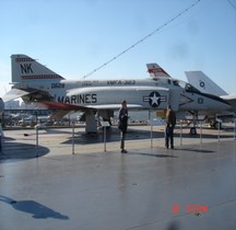 McDonnell Douglas  Phantom II  F-4N. VMFA-323 Death Rattlers New York USS Intrepid