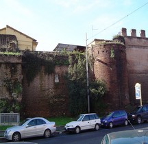 Rome Mura del URBS Rome Mura Aureliane Rione Castro Pretorio Porta Nomentana