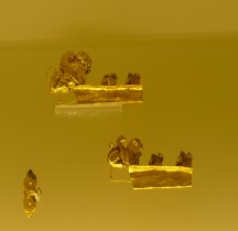 5 Etrurie Collection Castellani Fibule avec Protome représentant des Lions  Rome MNE