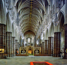 Londres Westminster Collegiate Church of St Peter Interieur