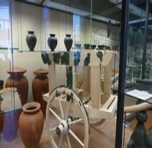 Char Etrusque Carro  2 Tombe Regolini Galassi Cerveteri Vatican Museo Gregoriano