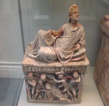 Urnes Cinéraires Etrusques Paris Louvre