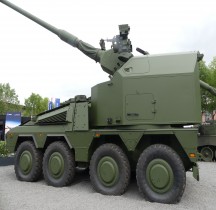 Automoteur KNDS RCH 155 (Remote Controlled Howitzer 155 mm) Eurosatory 2026