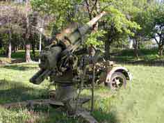 Canon Anti Aérien 8.8cm Flak 36 Draguignan