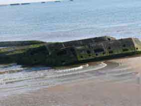 Calvados .Arromanches Flotteurs Bettle