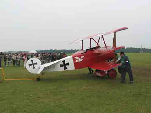 Fokker Dr.I Dreidecker Réplique  La Ferté Alais