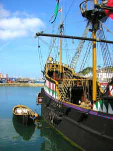 1577 HMS Golden Hind Brixham