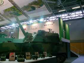 Pologne HSW 120 mm  Samobieżny moździerz