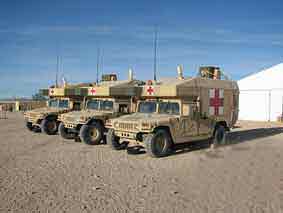 Humvee M997 Maxi-Ambulance Armoured