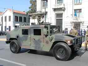 Humvee Milan Grèce