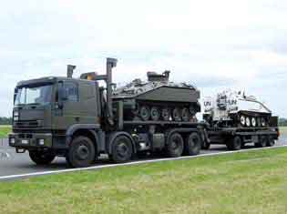 Iveco Euro Trakker Cursor ( Armée Belge)