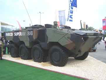 IVECO SuperRAV 8X 8 Prototype Eurosatory 2010