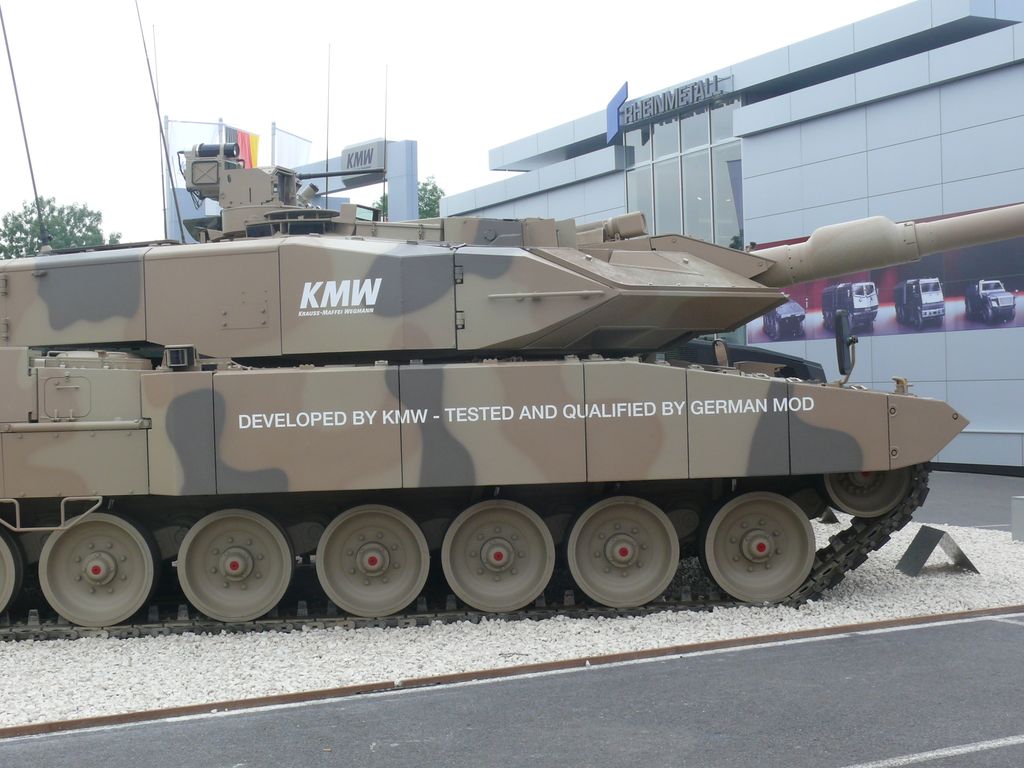 Léopard 2A7 Eurosatory 2010