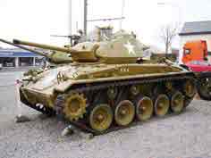 Char léger M 24 Chaffee Gembloux