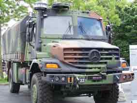 Mercedes Zetros 1844 GFT  Eurosatory 2012