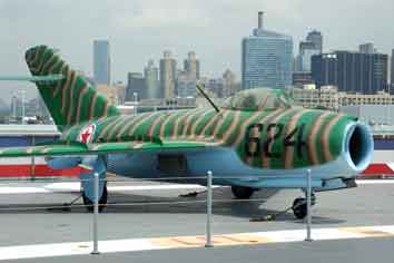 MiG 15 USS Intrepid