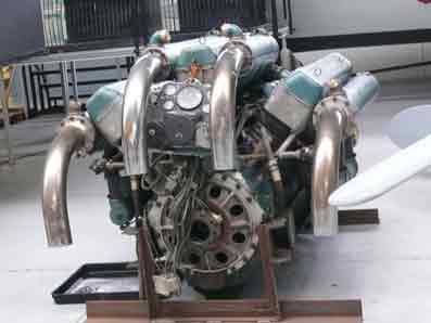 Moteur Isotta Fraschini 18 Cylindres W Duxford