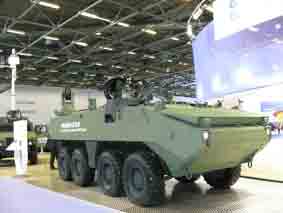 Mowag Piranha III 8X8 NHP Eurosatory 2008