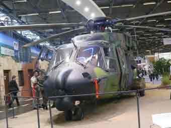 NH 90TTH Caïman  Eurosatory 2012