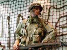 1944 Parachutiste 101° Airborne Trooper Utah Beach