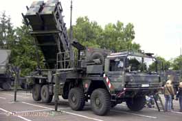 Missile Sol Air MIM-104 Patriot Werfer MAN LKW 10t