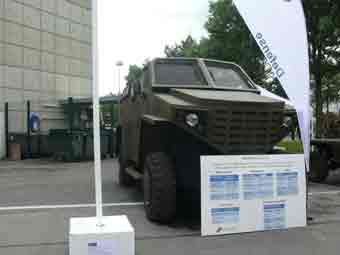 Portugal Pinhol MRAP Eurosatory 2012