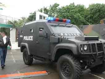 Panhard PVP Police Eurosatory 2012