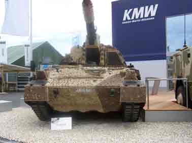 Automoteur PzH 2000 Eurosatory 2012