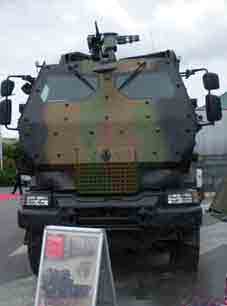 RTD Kerax 8X8 Cabine blindée Eurosatory 2010