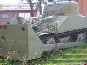 M 4 A 5 Sherman Tank Dozer Rome