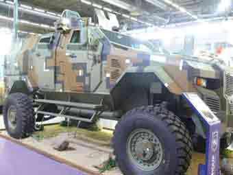 EAU Streit Jaguar MRAP Eurosatory 2012