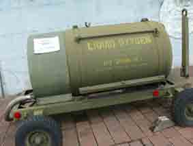 Trailer Type MB1 Tank Liquide Oxygen 50 gallons Rimini