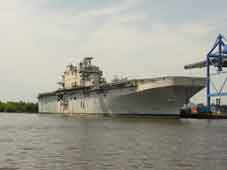 Amphibious assault ship USS Saïpan LHA 2