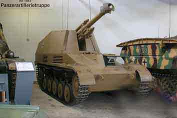 Automoteur Wespe SdKfz 124 Munster