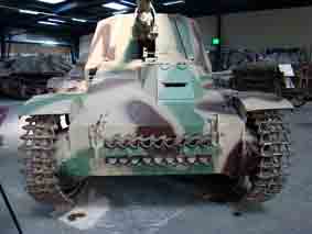 Automoteur Wespe SdKfz 124 Saumur