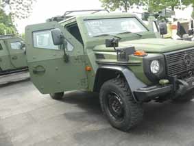 Mercedes  G LVAP   (Eurosatory 2008)