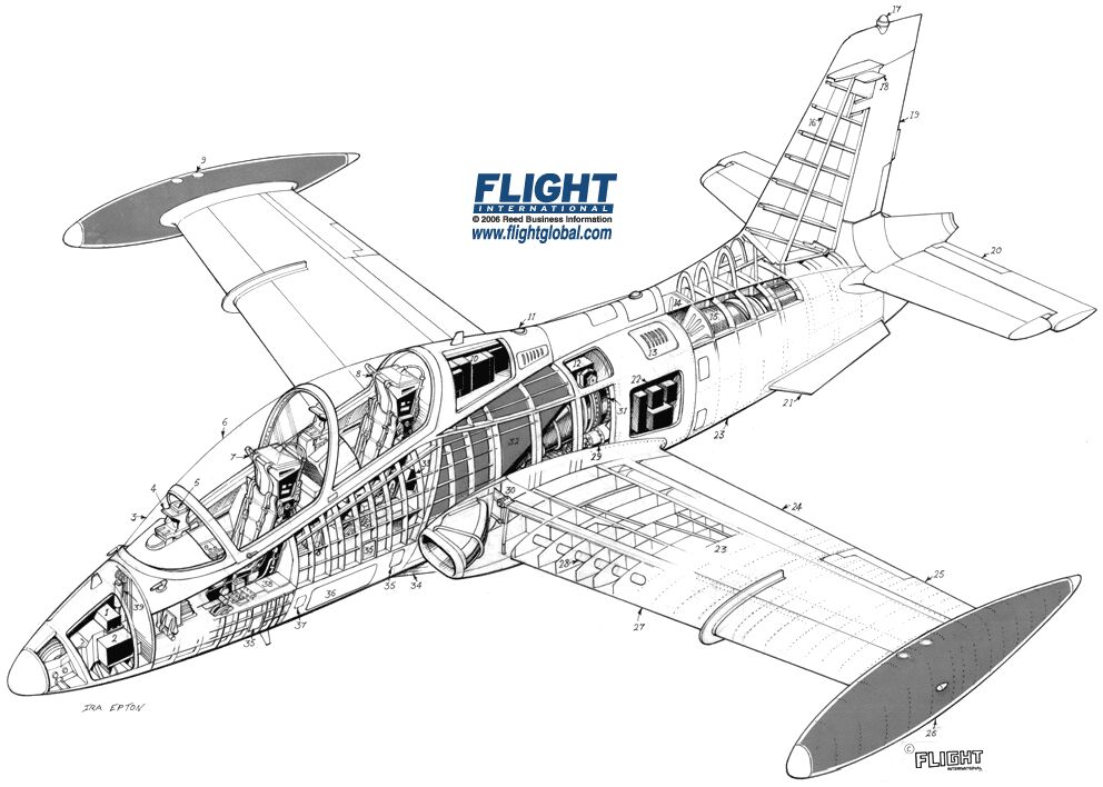 aermacchi-mb339-cutaway