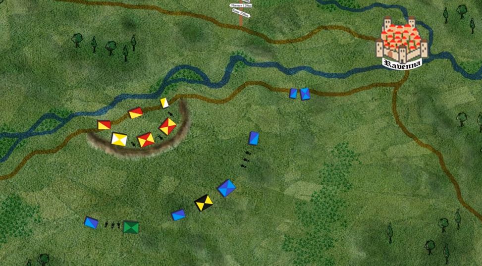 18 Pions D'infanterie Verte Pour Le Jeu RISK - Marque Hasbro - Occasion