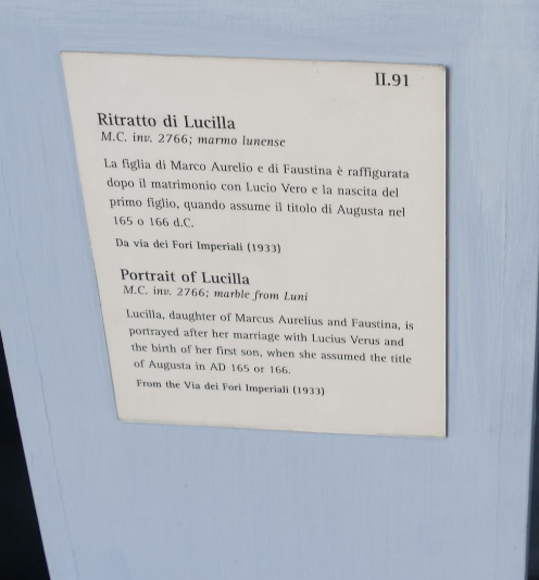 Statuaire 4 Empereurs 5.0 Annia Aurelia Galeria Lucilla Jeune Rome