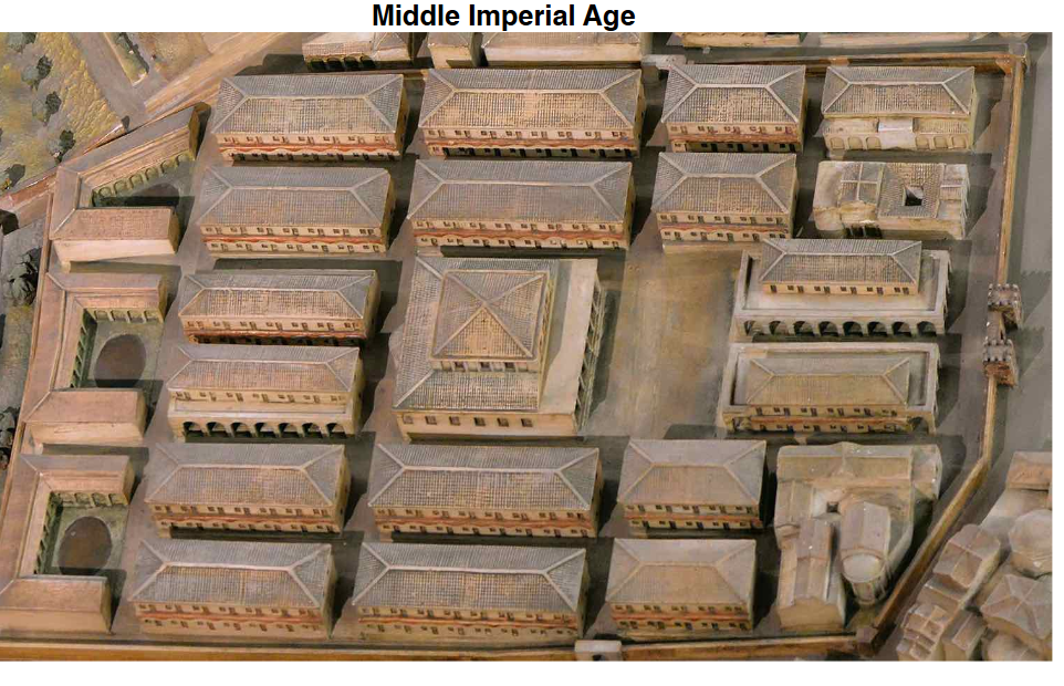 Rome Mura del URBS Castra Rione Esquilino Castra Equitum Singolarium